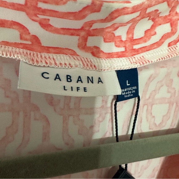 NWT Cabana Life Napa Tassel Wrap Romper Size Large - Picture 6 of 13